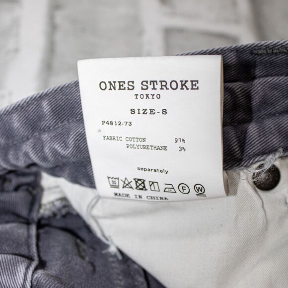 ONES STROKE Tokyo Men's Jogger Pants Drawstring ankle zip Size Small - Picture 9 of 12